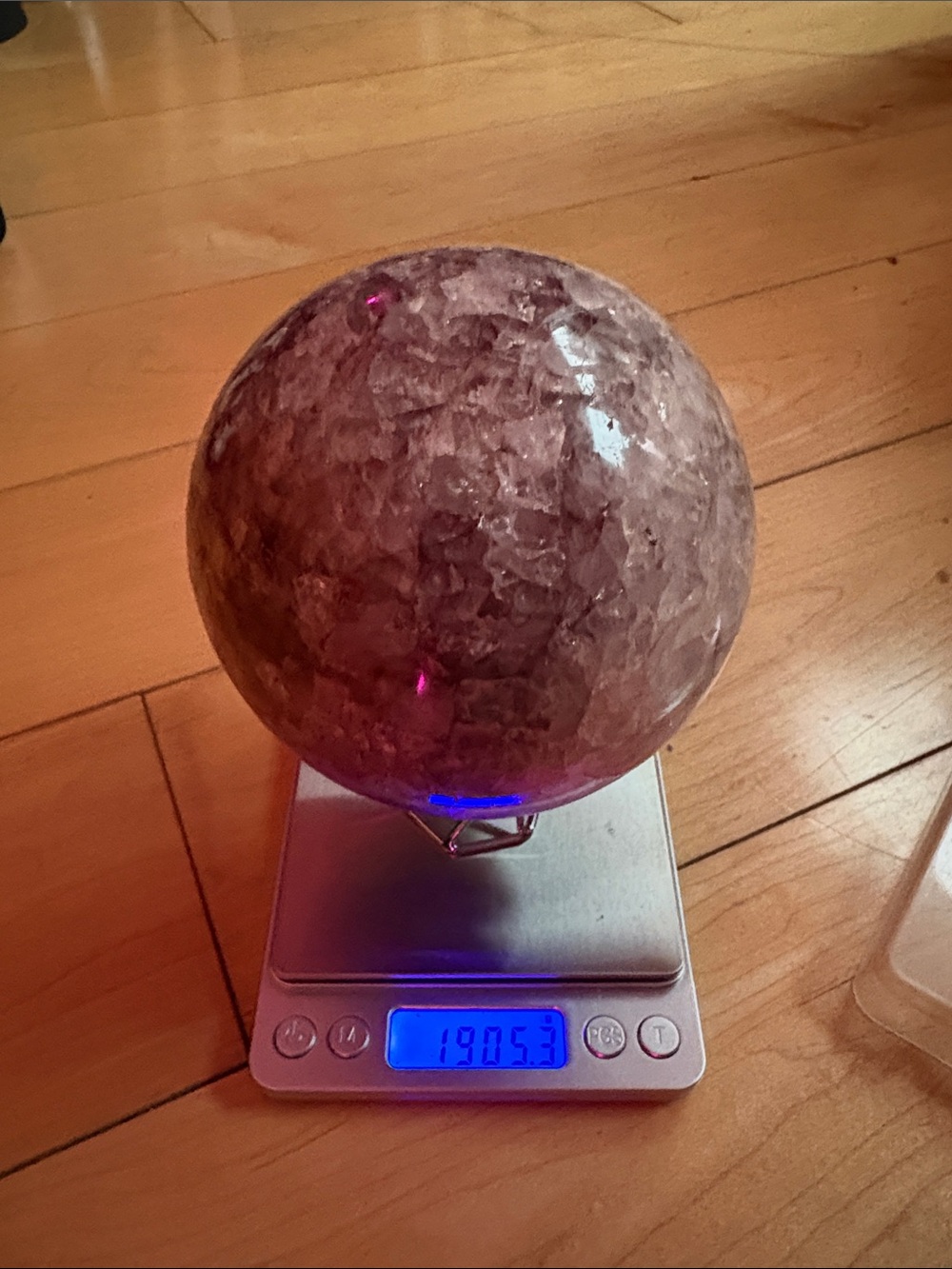Fire Quartz Sphere ✨ - Picture 6 of 6